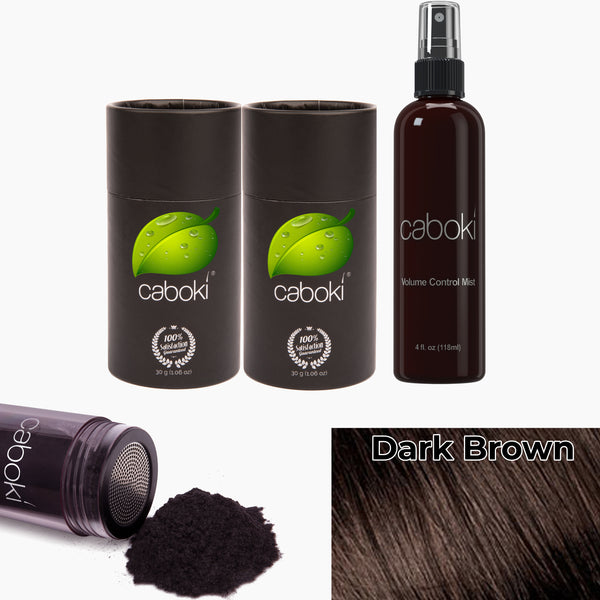 Caboki Hair Fiber, Value Pack 1 (180-Day Supply)