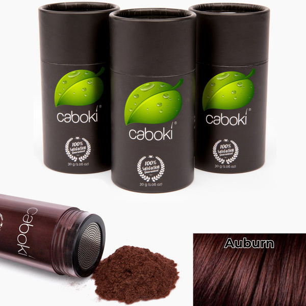 Caboki Hair Fiber, Value Pack 3 (270-Day Supply)