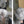 Before and after image of a woman with long wavy white hair and thin hair on her parting line 